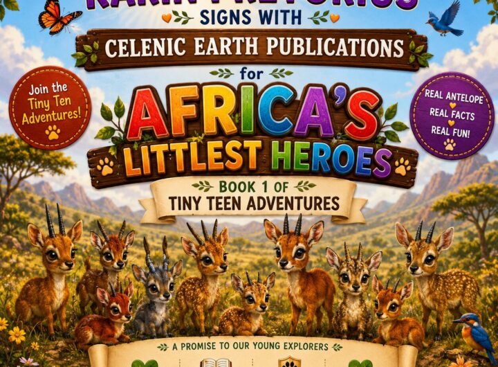 Karin Pretorius Signs with Celenic Earth Publications for Africa's Littlest Heroes