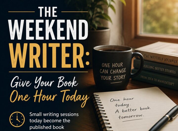 The Weekend Writer: Give Your Book One Hour Today