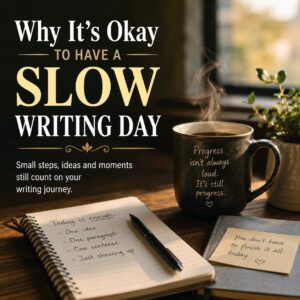 Why It’s Okay to Have a Slow Writing Day
