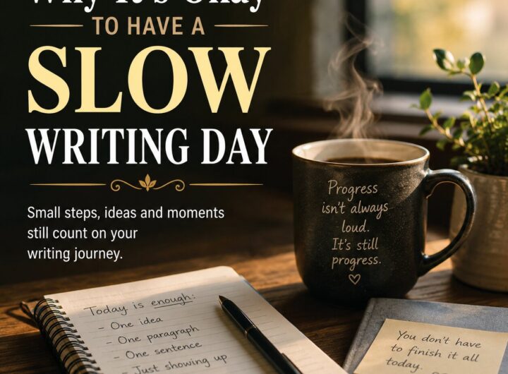 Why It’s Okay to Have a Slow Writing Day