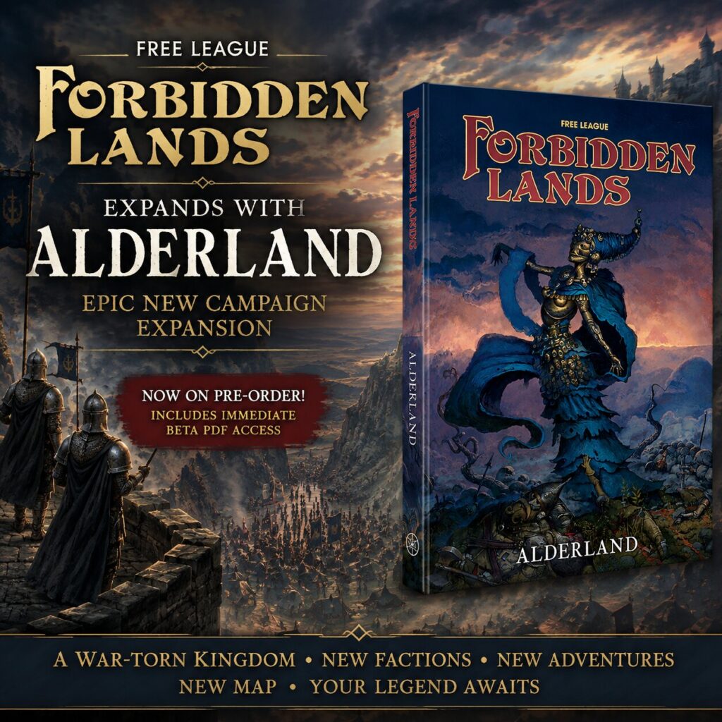 Free League Expands Forbidden Lands With Epic New Alderland Campaign