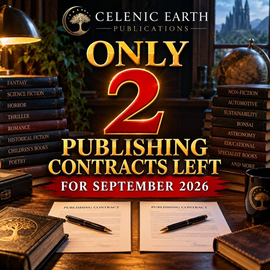 Only 2 Publishing Contracts Left for September 2026