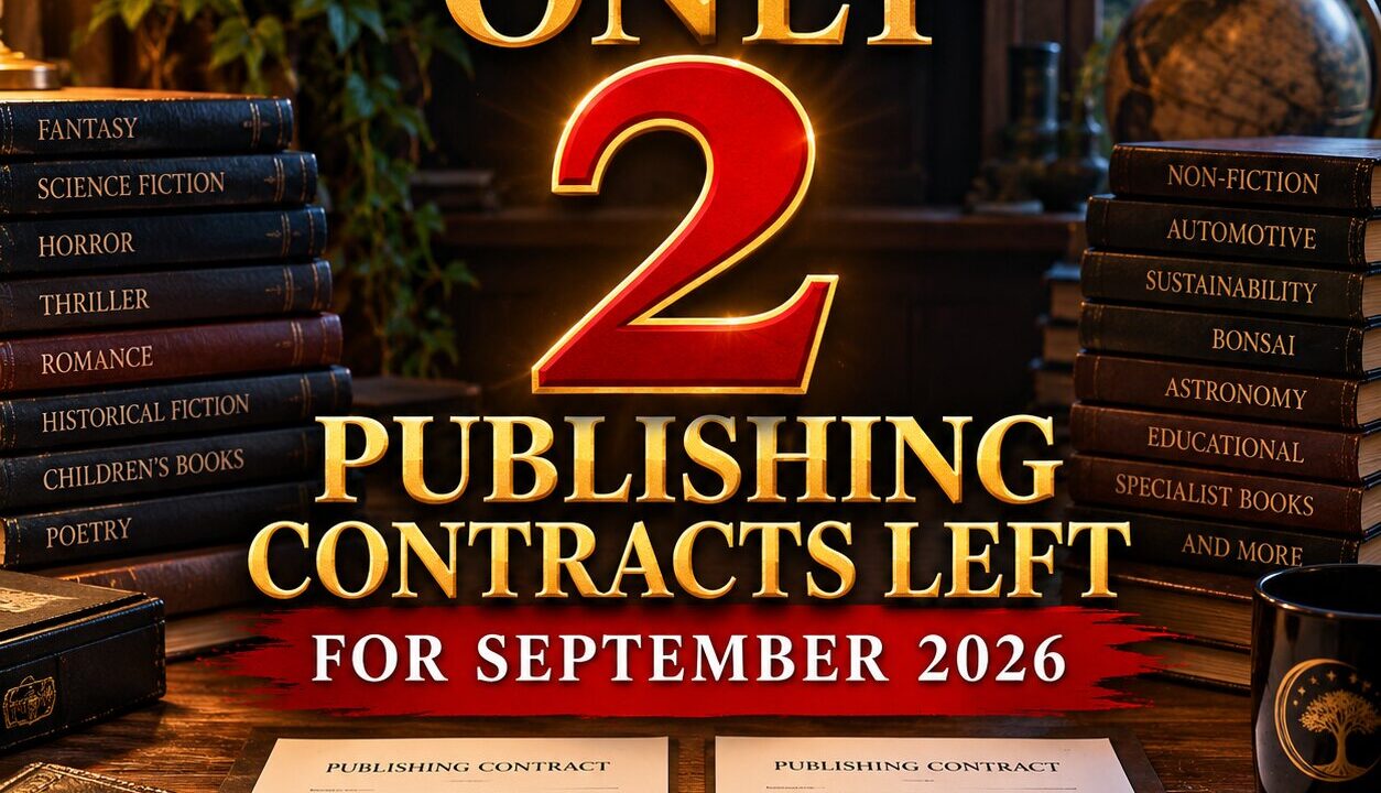 Only 2 Publishing Contracts Left for September 2026