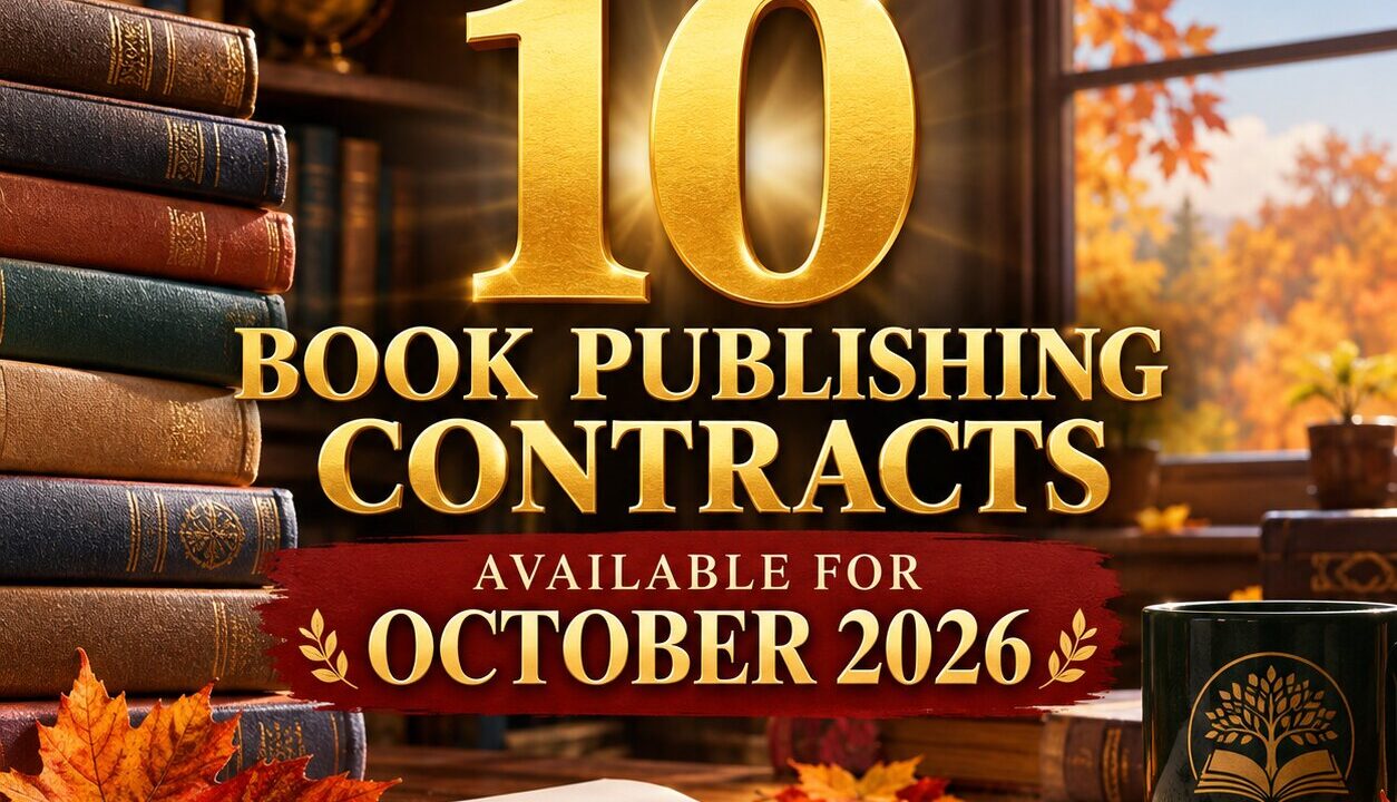10 Book Publishing Contracts Available for October 2026
