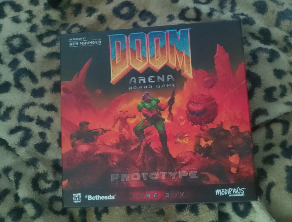 DOOM The Dark Ages Arena Board Game preview