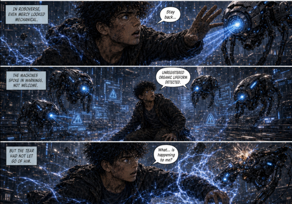 Celeris: The Streamwalker Issue #1 Review – The Bomb and the Wormhole
